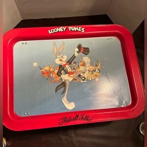 Looney tunes metal tray